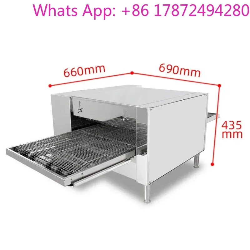 Chain Pizza Oven Tracked Pizza Oven Electric Commercial Oven Digital Display Automatic Baking NP-10