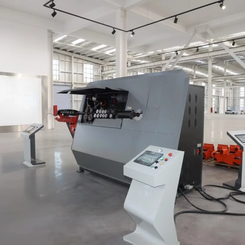 Portable CNC Rebar Hoop Bender 4-16mm Electric Steel Rod Bending Machine Steel Bar Processing Line