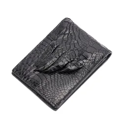 2023 New Luxury Crocodile Leather Men Card Holder Business Genuine Leather Driver's Licence Bag Multi-function Card Bag 45