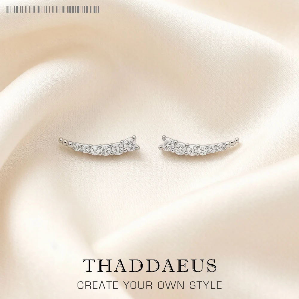 Tropfenförmiger Ohrkletterer im europäischen Stil, glamouröser modischer Goldschmuck für Frauen, klassisches Geschenk aus 925er Sterlingsilber, Super-Angebote