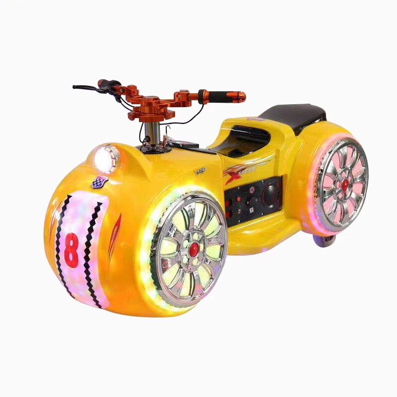 Attractive Musical Rocking Electric Motorcycle Amusement Park Prince Car