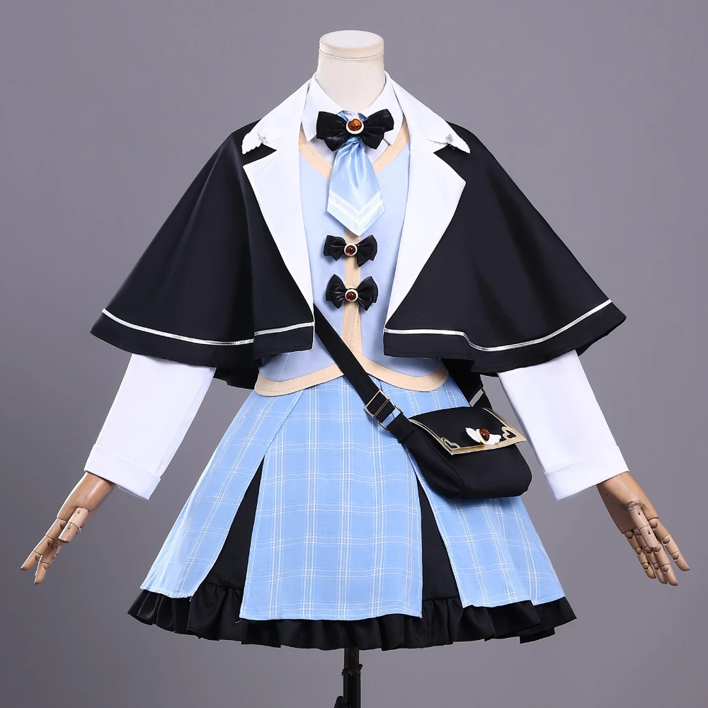 

Magical Girl Witch Trial Tachibana Sherry Cosplay Costume Coat Bag Skirt Hat Headwear JK Suit Carnival For Women Girls Props