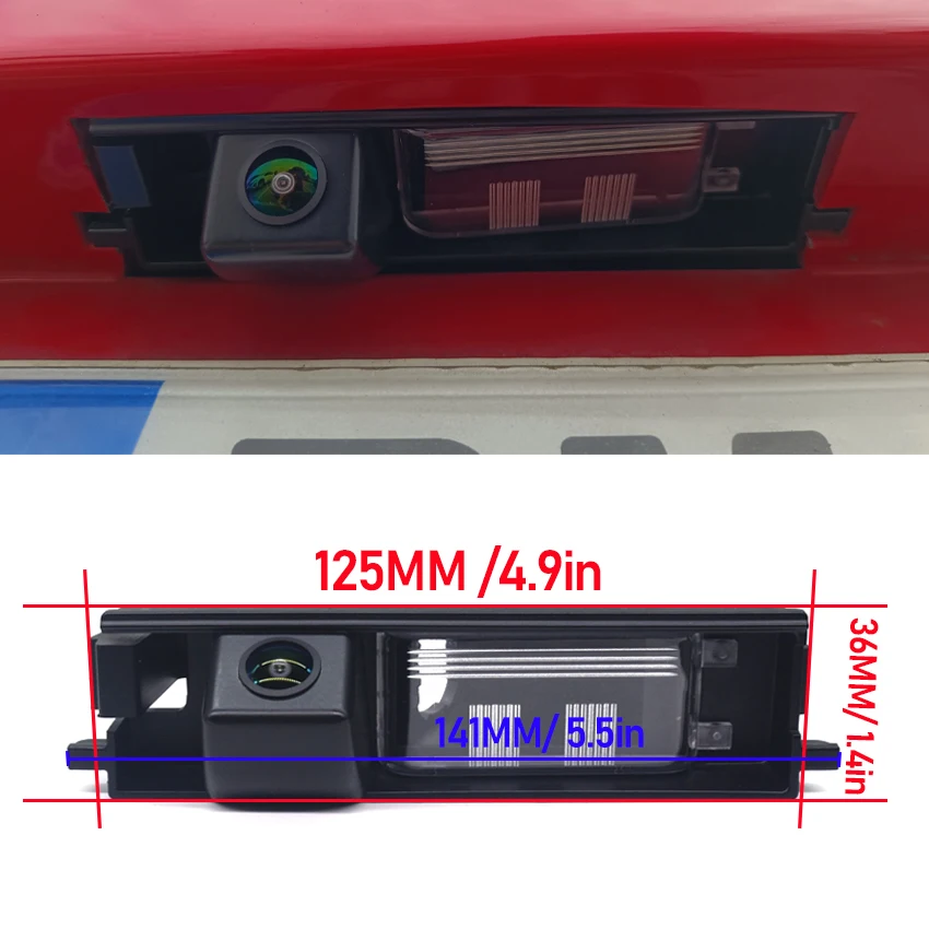 CCD HD Fisheye Rear View Camera For Toyota RAV4 RAV 4 XA30 2003~2012 (Spare Wheel On Door ) Car Backup Reverse Parking Monitor
