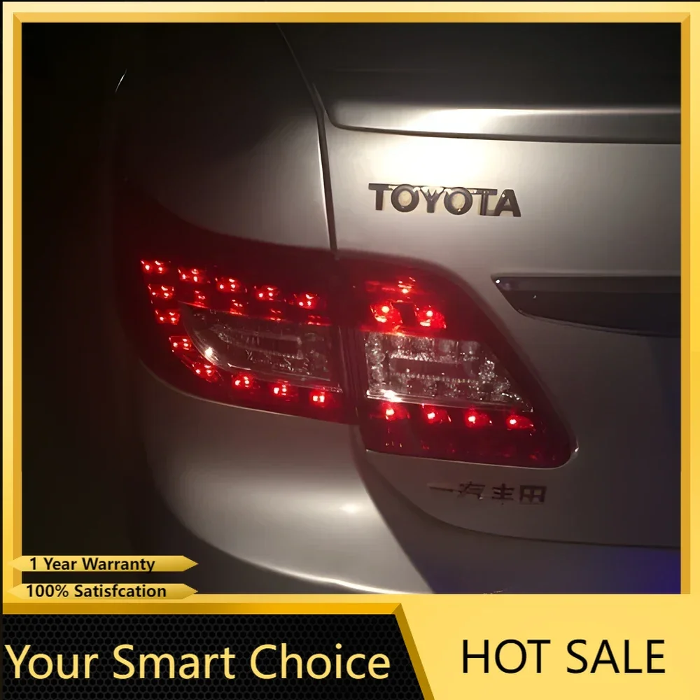 

Автомобильные задние фонари в сборе для Toyota Corolla 2011-2013, светодиодные автоматические задние фонари, высокая конфигурация, противотуманные тормозные указатели поворота, аксессуары