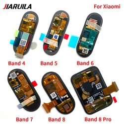 NEW Tested For Xiaomi Mi Band 4 5 6 7 8 Smart Bracelet LCD Display Touch Screen Digitizer Assembly For Xiaomi Mi Band 8 Pro