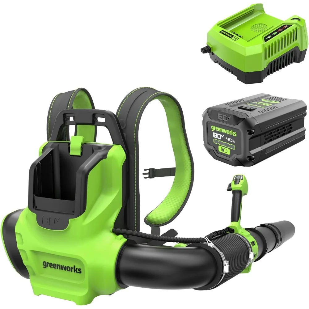 

80V (750 CFM) Backpack Blower, 4.0Ah Battery and 4A Charger