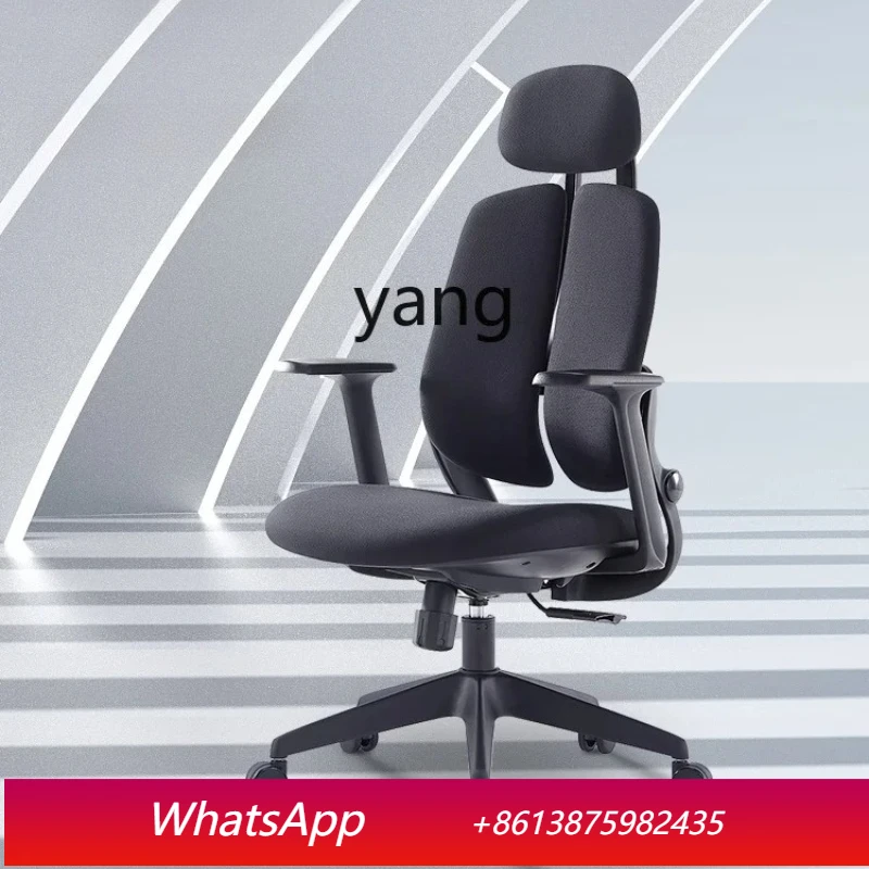 LTT Computer Ergonomic Chair Back/Waist Support Can Lie down for a Long Time and Lift Swivel Chair Home Boss Office Seating