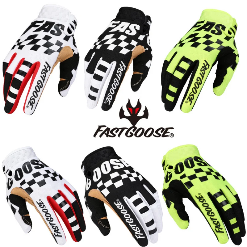 

FASTGOOSEM мобильный телефон сенсорный экран длинные пальцы мотоциклетные перчатки велосипедные гонки внедорожные OutdoorMX велосипедные перчатки