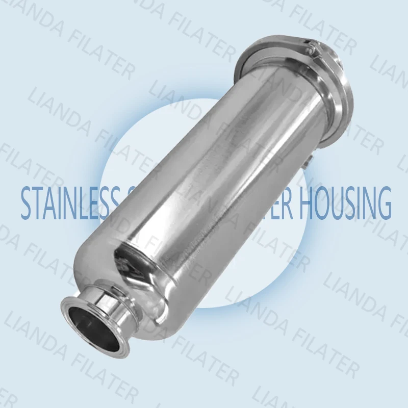 LIANDA High Efficiency Pre Filtration Oil Filter Stainless Steel Multi-Bag Housing for Edible Oil New Condition
