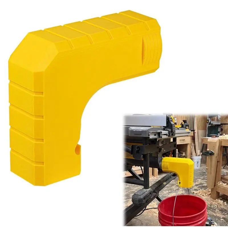 YWDZ-Dust Port Adapter For DWE7485 Table Saw- Snap-On Design, For Efficient Sawdust Dust Collection