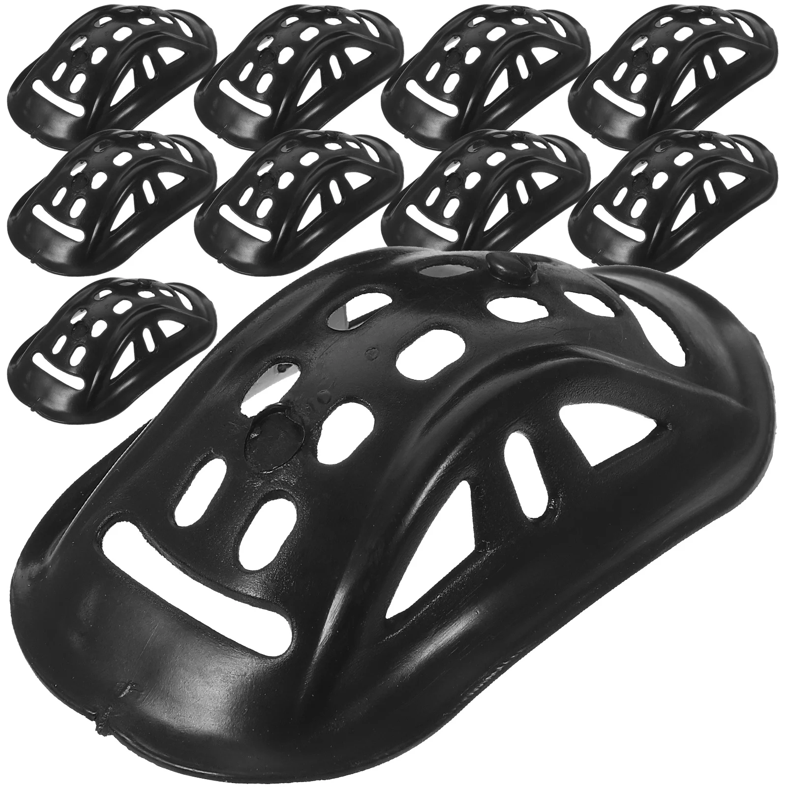 10 Pcs Chin Rest Cap Caps Hard Hat Light Fitted Size Reducer Guard Pads Small Safety Cups Protective Hit The Ball
