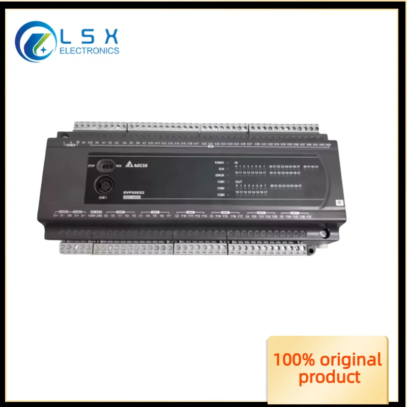 PLC Delta Original DVP60ES200R DVP60ES200T  Power Module.