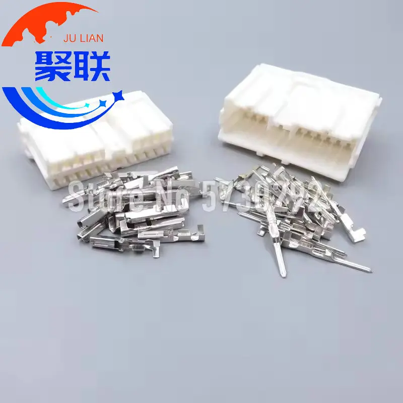 1Set 20Pin MG620411 MG610410 7123-8306 7122-8306 Car Cable Harness Connector Auto Electrical Components Plug