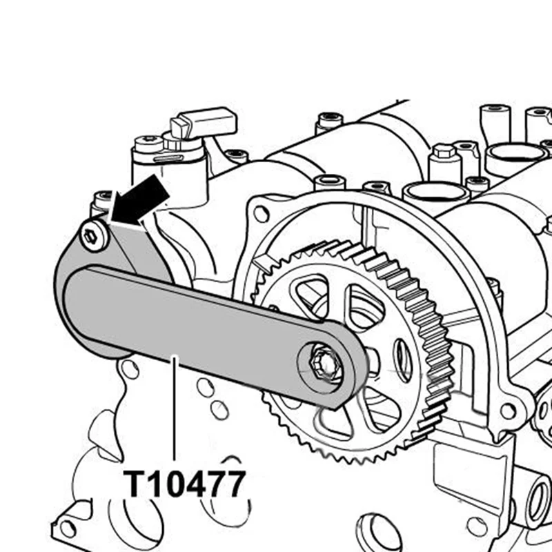 

Engine Timing Tool Set 2 PCS T10477 For Jetta Santana 1.4& 1.6 Engines Special Tools
