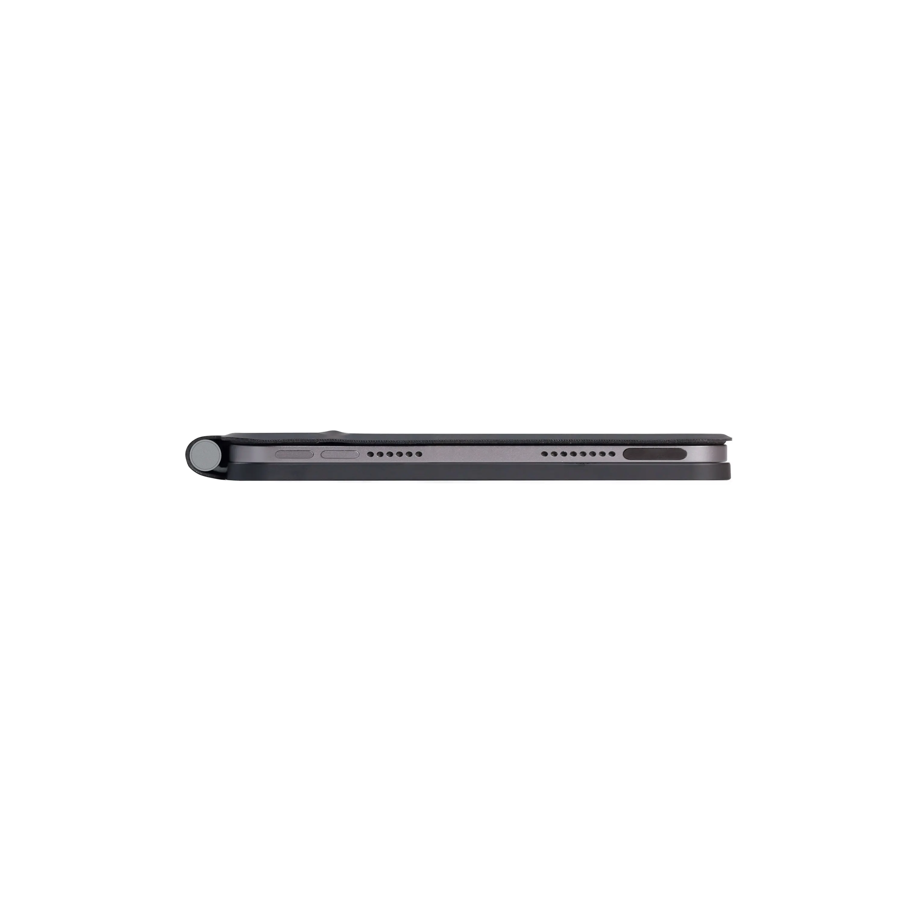 Custodia con tastiera per iPad Mini 7 (A17 Pro)/mini 6 8.3 pollici 2024/2022, retroilluminazione a 7 colori, tastiera con trackpad, staccabile senza fili con supporto per matita (Black