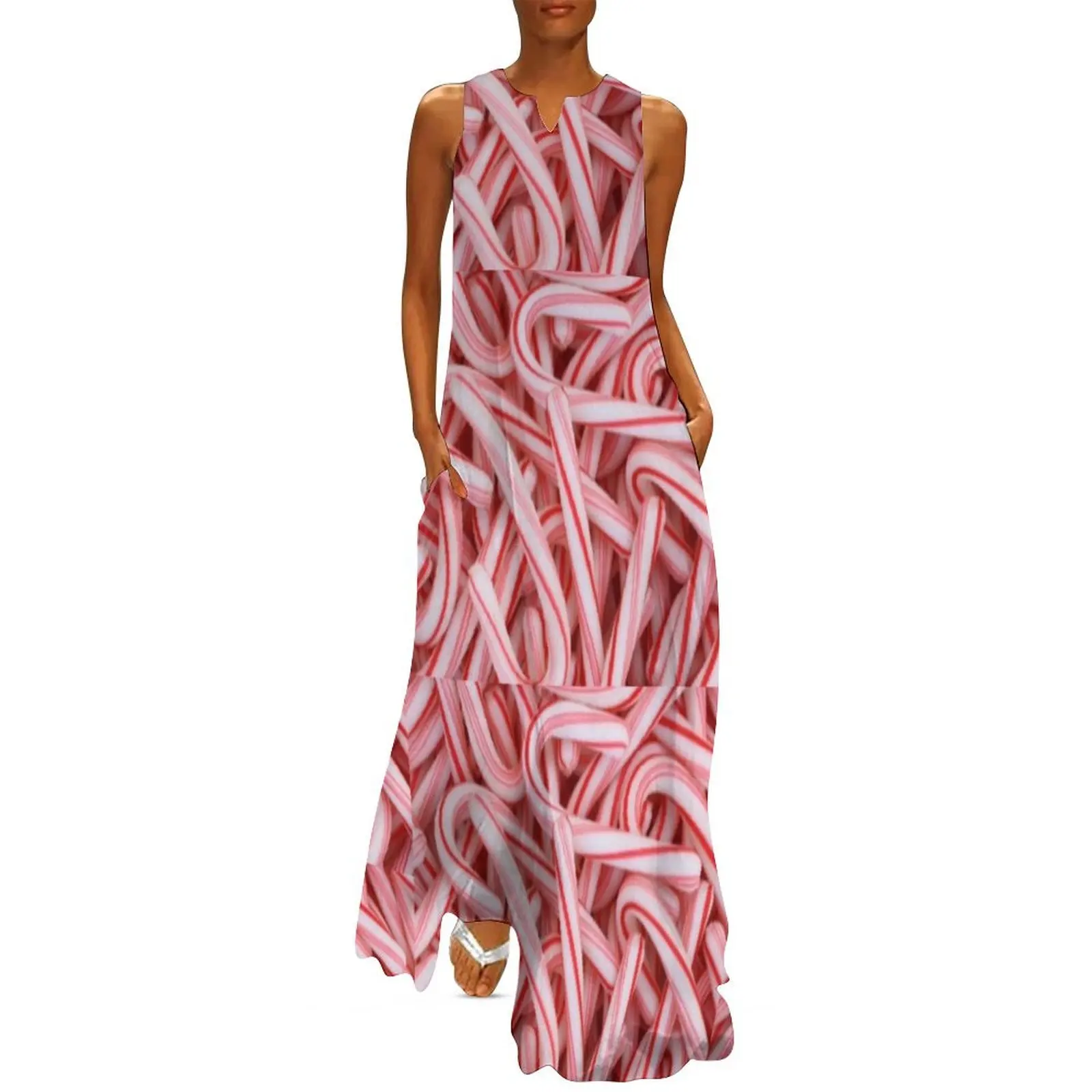 Candy Canes!!!! Long Dress prom dress 2025 dresses for prom chic and elegant evening dress