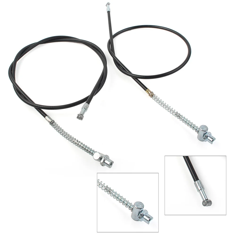 

2pcs Motorcycle Front Rear Drum Brake Cable For YAMAHA PEEWEE PW50 1997-2009