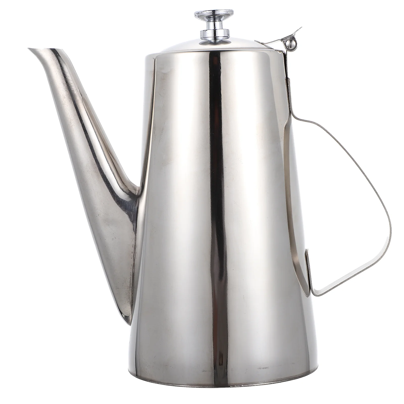 Stainless Steel Cold Water Jug Oil Dispenser Bottle Household Olive Soy Sauce Storage Pot Dispensing Kettle