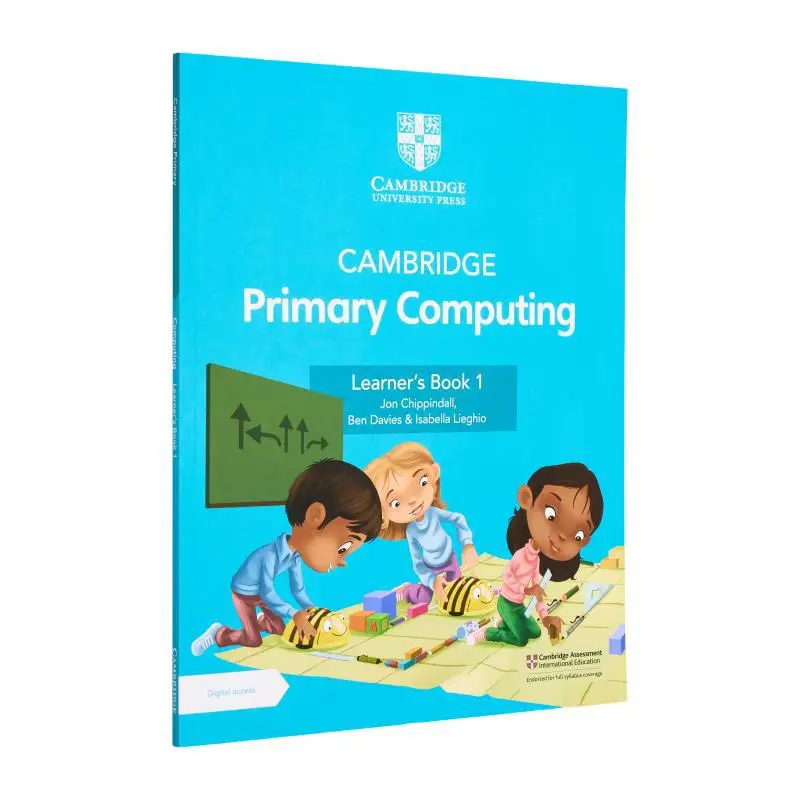 

Кембриджские учащиеся начальной вычисления, книга 1 с цифровым доступом, 1 год, Джон Чиппиндел, Бен Давиди 9781009296984