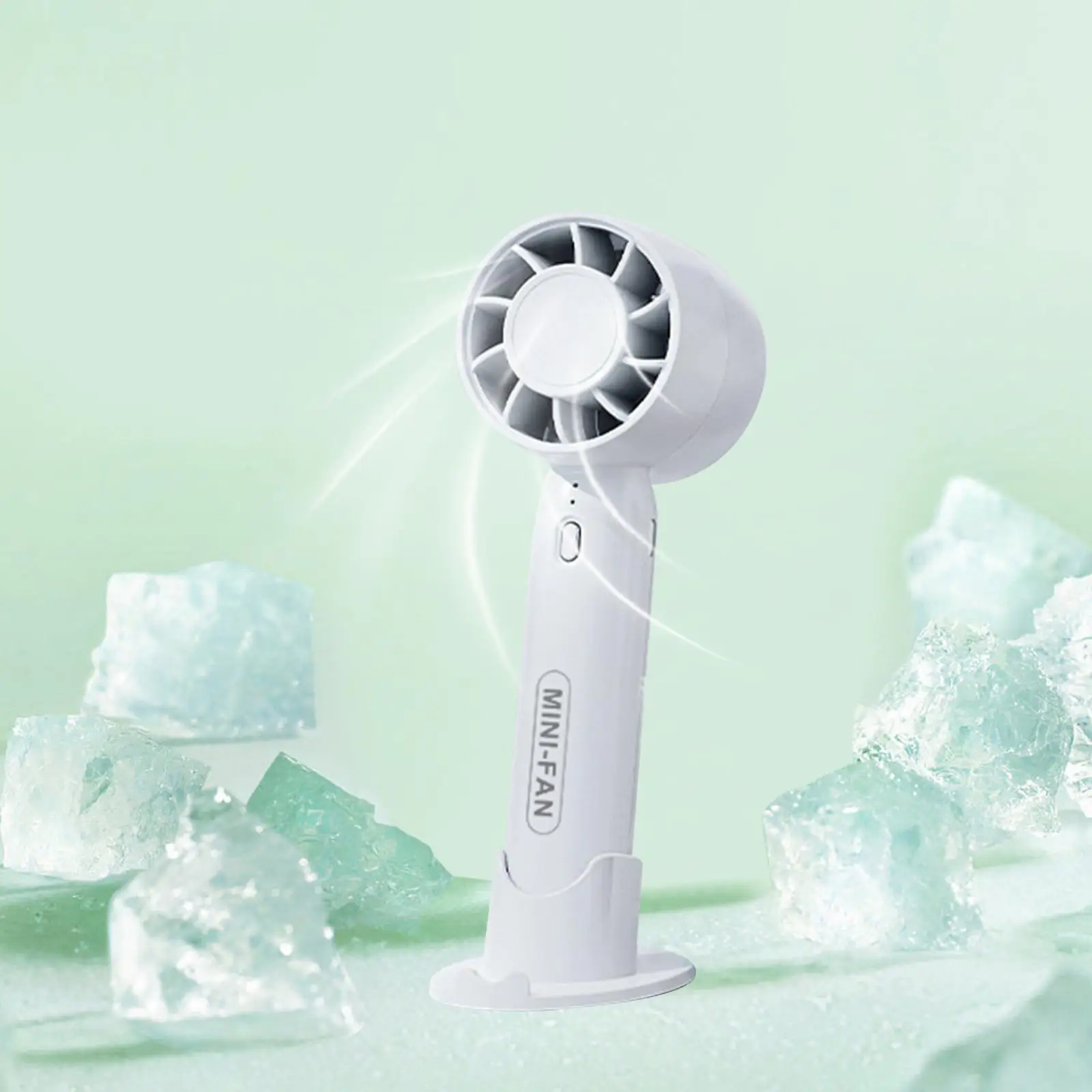 2X портативный маленький вентилятор с 3-скоростным мини-вентилятором для горячего лета, перезаряжаемый