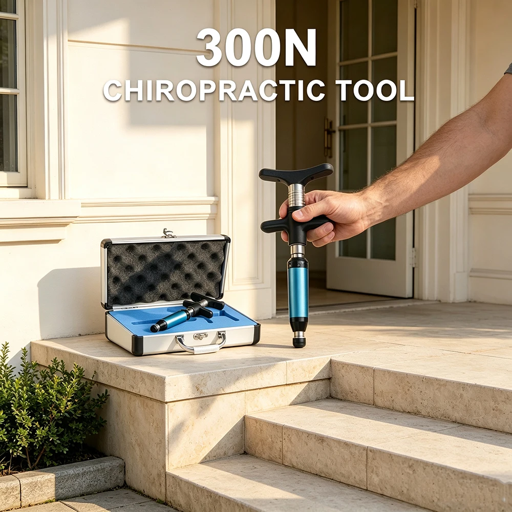 Chiropractic Adjusting Tool Activation Therapy Spine Correction Tool 300N Manual Chiropractic Gun Spinal Adjustment Singe Head