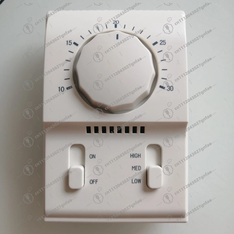 Single cooling/heating and cooling air conditioner fan coil thermostat panel Johnson temperature control switch T2000EAC-0