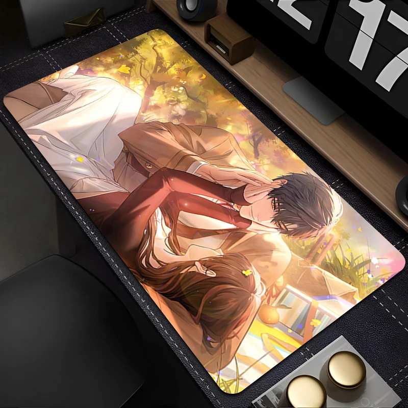 

Mousepad Laptop Office Cabinet Keyboard Pad PC Love And Deepspace Zayne Desk Mat Large HD Mouse Pad Rubber Non-slip Extended Pad