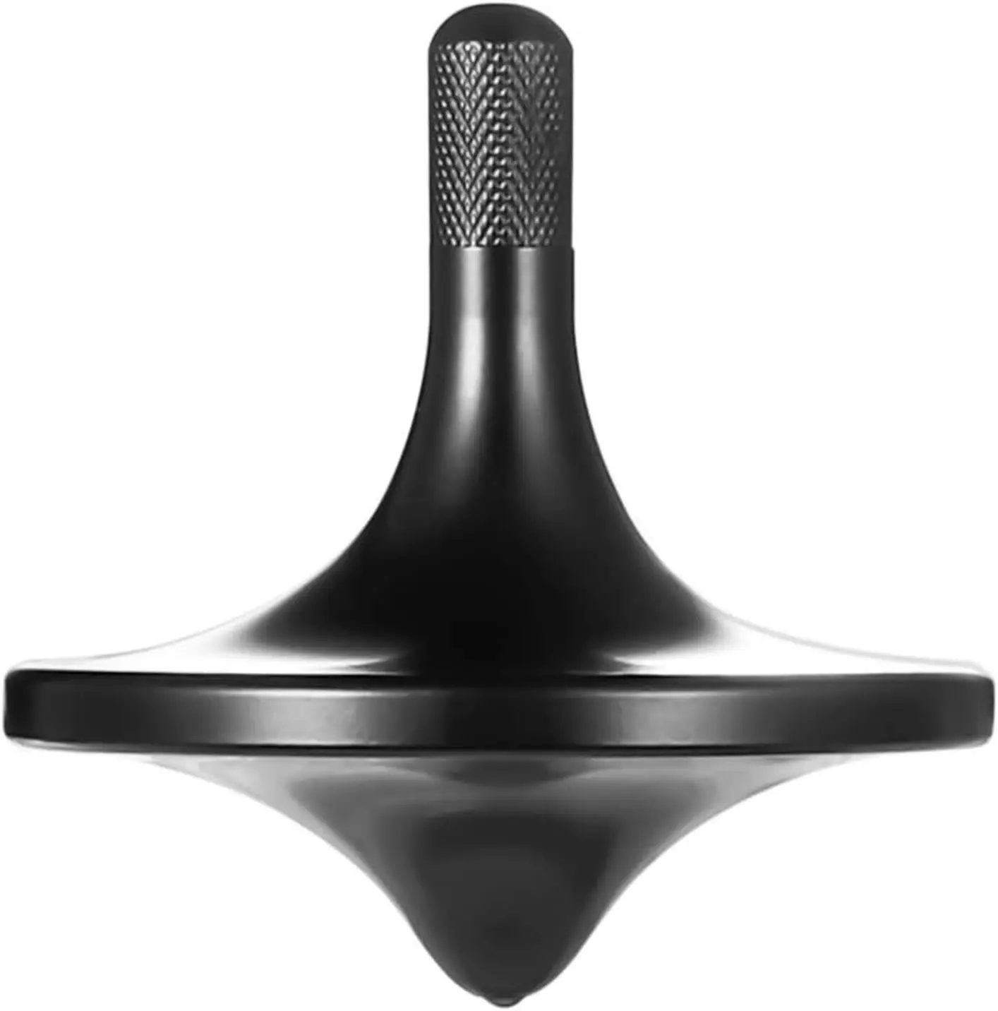 

Stainless Steel Spinning Top, Long Spin 6+ Min, Perfect Balance, EDC Fidget Toy, Black 34mm