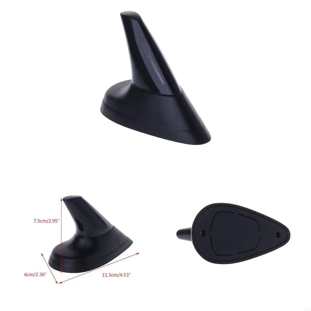 F1CF Auto Replacement Parts Roof Antenna Decorative Use Radio Shark Fin Antenna