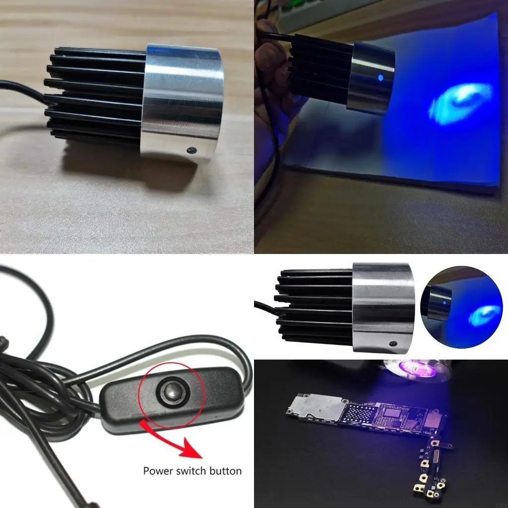 

5 Вт УФ-лампа для отверждения клея USB светодиодная лампа с бусинами УФ-клей Ультрафиолетовый свет Фиолетовый свет УФ-свет для