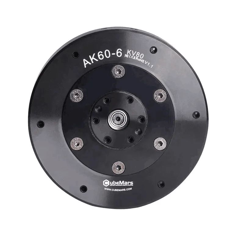 T-motor cubmetars AK60-6 v1.1 kv80 kv140 24v motor sem escova para robô dinâmica robótica módulo dinâmico robô perna braço exoesqueleto