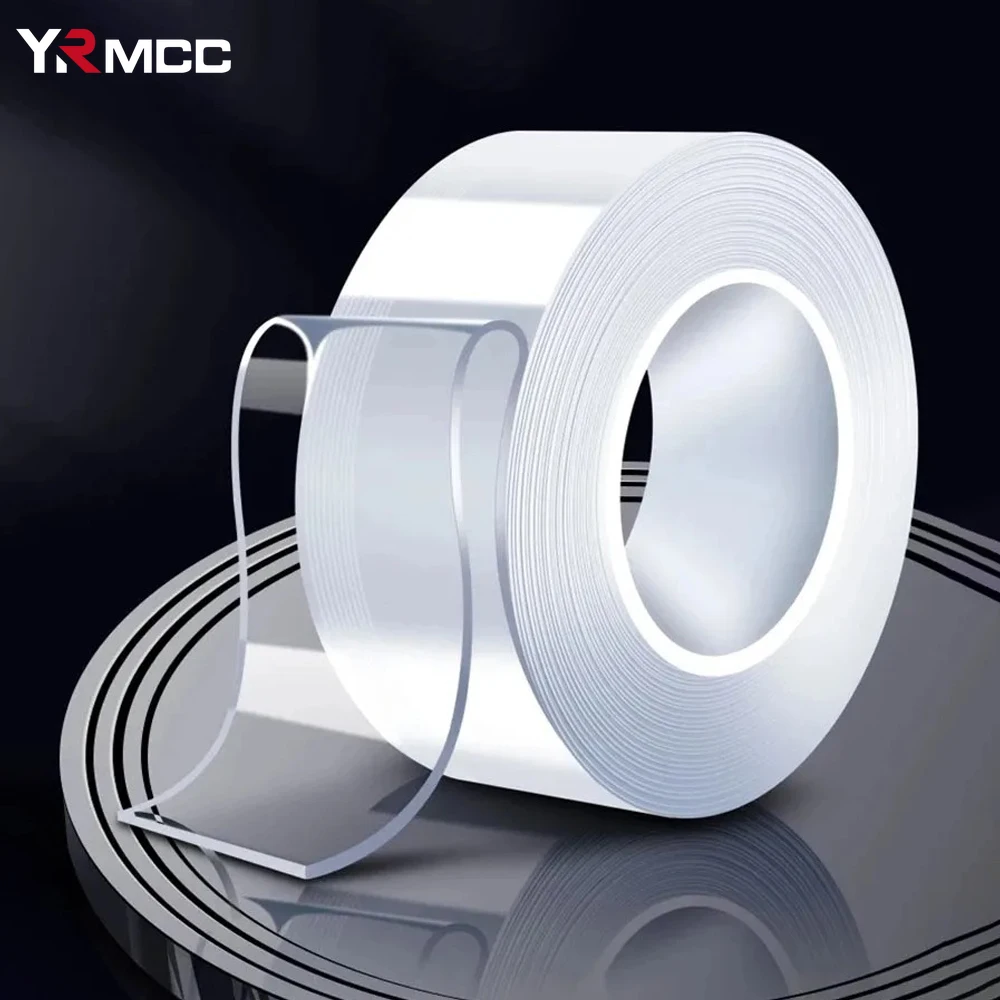 Car Nano Tape Reusable Transparent Ultra-strong Double Sided Tape Resistant Waterproof Wall Strong for Bathroom Car Accessories