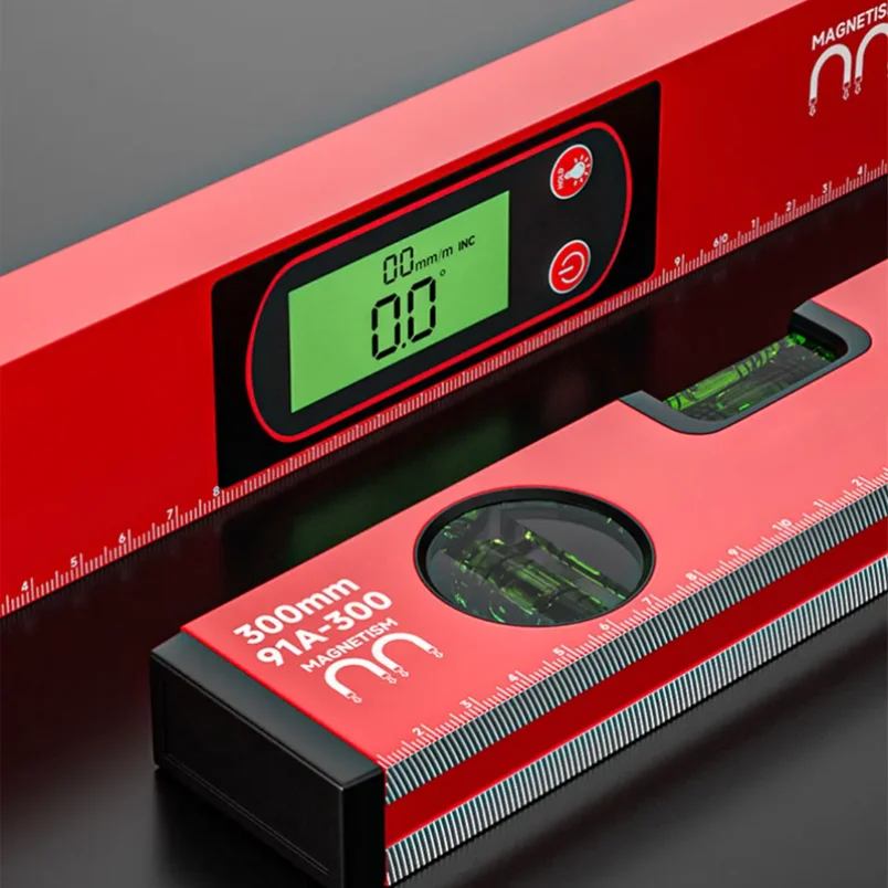 Digital Spirit level Bubble Magnetic Electric Level 360 degree Angle Finder Protractor Inclinometer Horizontal Scale Ruler