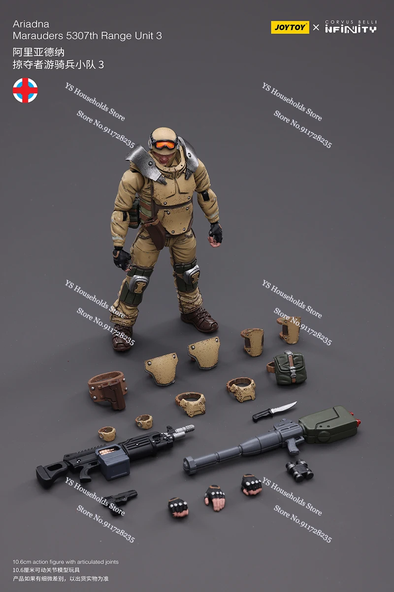 In Stock JOYTOY&INFINITY 1/18 Ariadna Marauders 5307th Range Unit Frontoviks Separate Assault Battalion Mini 3.75inches Figurine