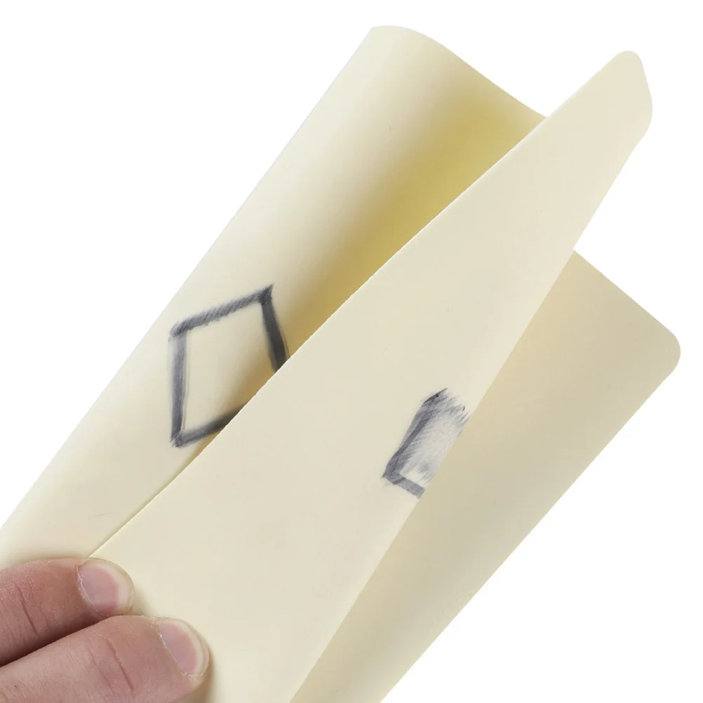 2 قطعة من صفائح الجلد الفارغة لممارسة الوشم لوازم أدوات الممارسة السميكة المرنة أداة الوشم