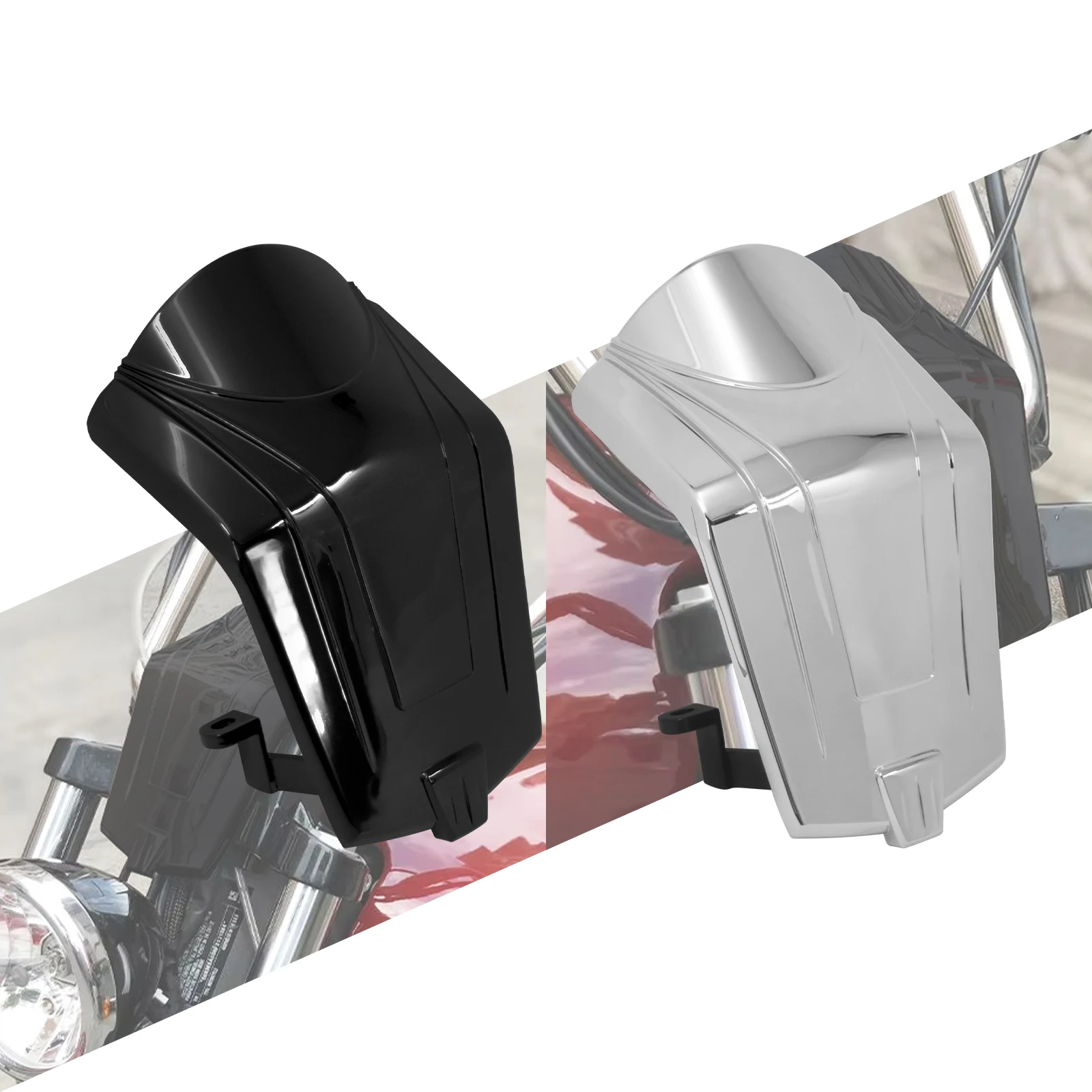 

Motorcycle Front Cowling Conversion Windshield Windscreen Triple Tree Control Wiring Cover For Indian Scout 15-2023 Scout Sixty