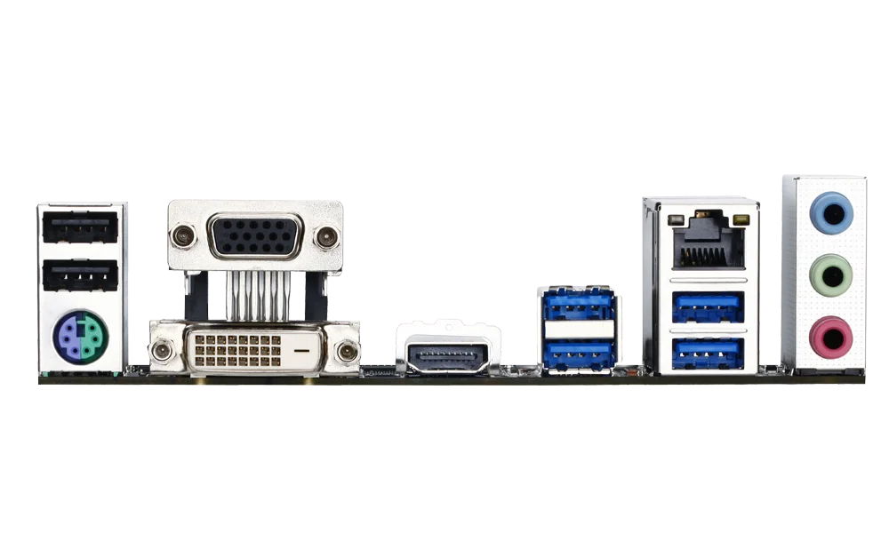 Imagem -03 - Placa-mãe Desktop Suporte Lga 1151 6ª 7ª Geração i7 i5 i3 Ddr4 64gb Ssd M.2 Gigabyte-b250m-ds3h
