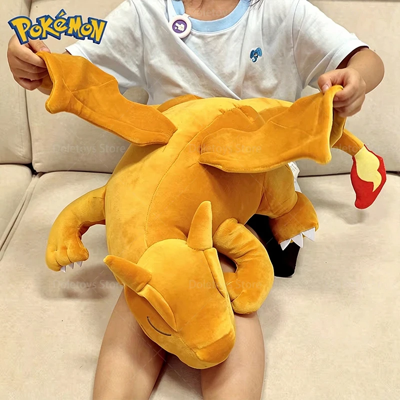 Big Size Sleeping Pokemon Plush Toys Charizard Chien-Pao Umbreon Stuffed Animal Anime Peluche Pillow Xmas Gift For Kids