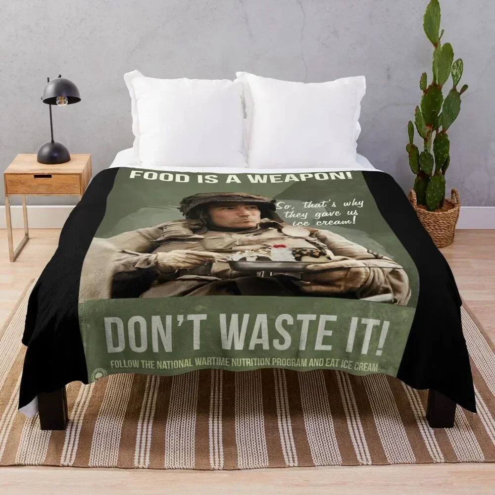 

Guarnere band of brothers Throw Blanket Cozy Home Blanket Gift for Christmas Holiday