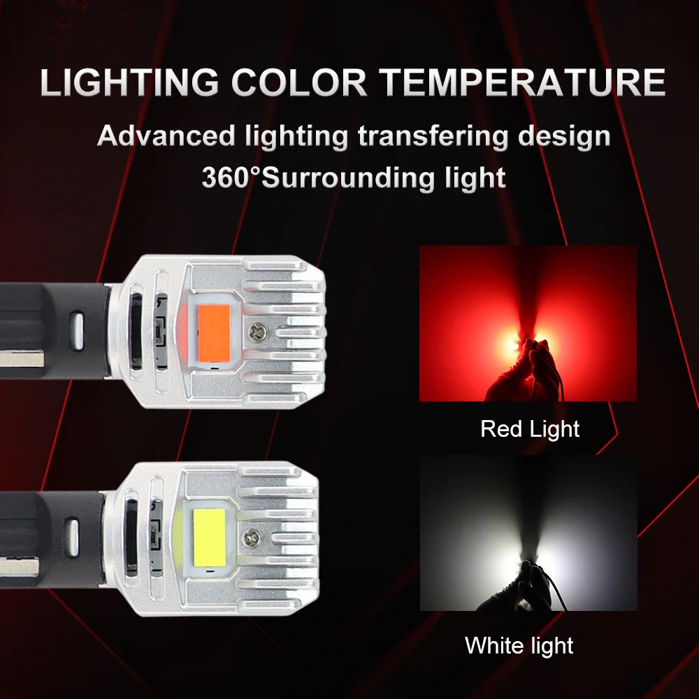 2 x 2000 Lumen Canbus T15 W16W LED-Auto-Rückfahrlicht, Blinkerlicht, weißes Licht, superhell, kein Wechsel der Original-Autoverkabelung, ersetzt nur die Original-Autolampen, 2 T15-Glühbirnen