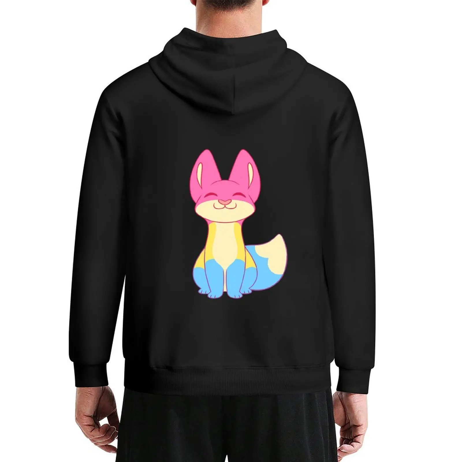 

Pan Pride Fox Hoodie korean style clothes aesthetic clothing men's coat blouse men's hoodie sweatshirt