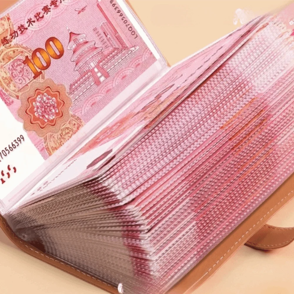 منظم النقود لخطة الميزانية بسعة كبيرة من البولي يوريثان، كتاب إيداع ثابت لإدارة النقود، حافظة تحدي التوفير المقاومة للماء