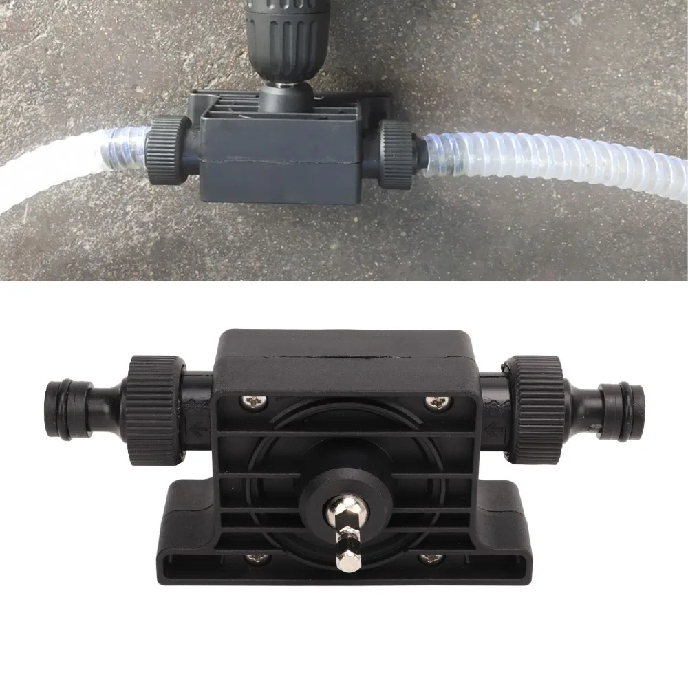 

Plastic Material Electric Drill Pump 1.25 m³/h Flow 2m Lift Portable Transfer Pump Black Color Drill Driven Pump Water Transfer