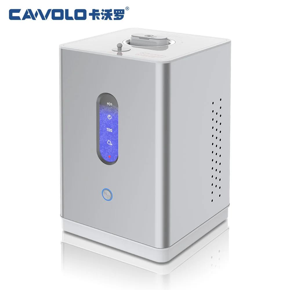 CAWOLO Pem Waterstof Gas Machine Inhalator 150 ml Moleculaire Waterstof Inhalatie Generator H2 Inhalatie Machine Water Generator