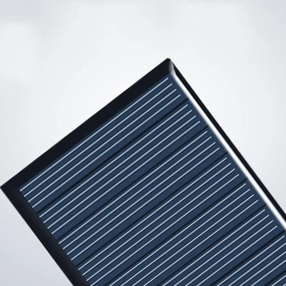 5V 75MA Solar Panel DIY Powered Modelle Outdoor Wiederaufladbare Solar Kit Für Handy Und Kleine DC Batterien Ladegerät netzteil – Detail 4