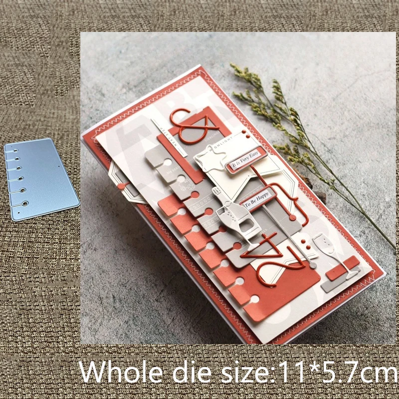 XLDesign Craft Metal stencil mold Cutting Die note decoration scrapbook die cut Album Paper Card Craft Embossing