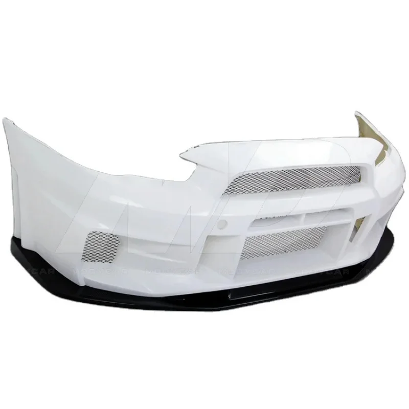

for Mitsubishi Lancer Evolution Evo 10 2008-2016 2017 Vrs Ver Ultimate Style Half Carbon Fiber Front Bumper