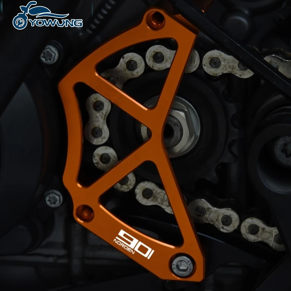 

NORDEN901 2025 Motorcycle Front Sprocket Guard Protector Chain Guaud Cover Accessories For Husqvarna NORDEN 901 2022 2023 - 2026