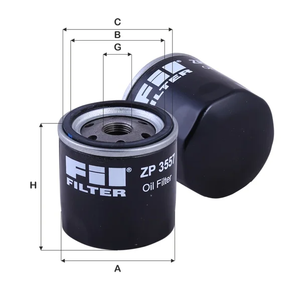 Store code: ZP3557 for TEMPRA letterpress 1.6 oil filter