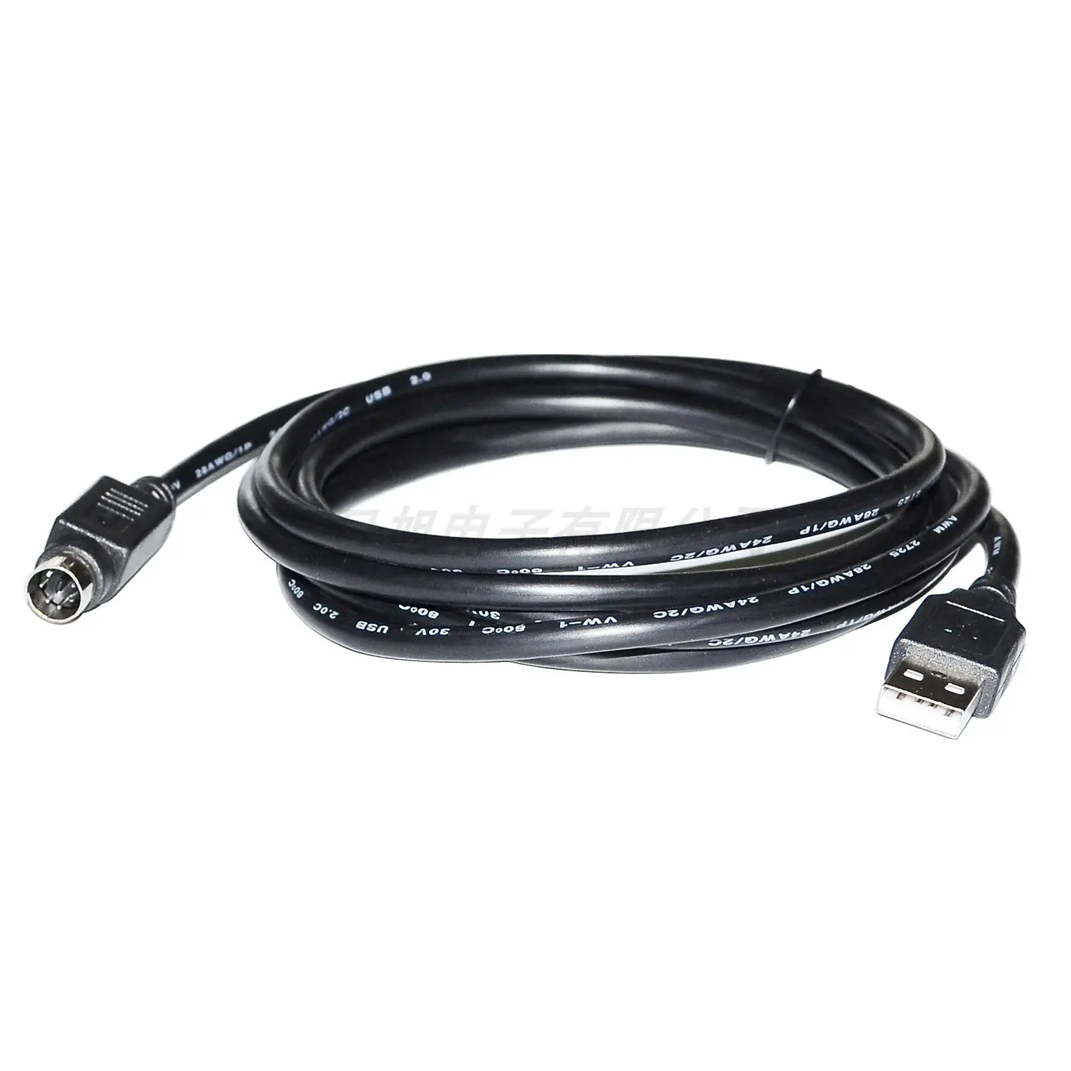 USB to MD6 6-pin data cable program upgrade cable for car detector computer connection cable